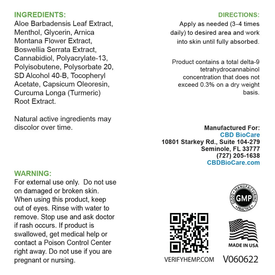 CBD Roll on Gel - We The People 