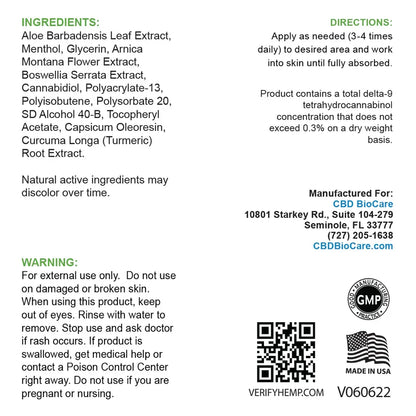 CBD Roll on Gel - We The People 